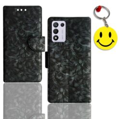 Realme 9 SE flip cover | RMX3461 flip cover | Free Smiley Keychain | ND_08