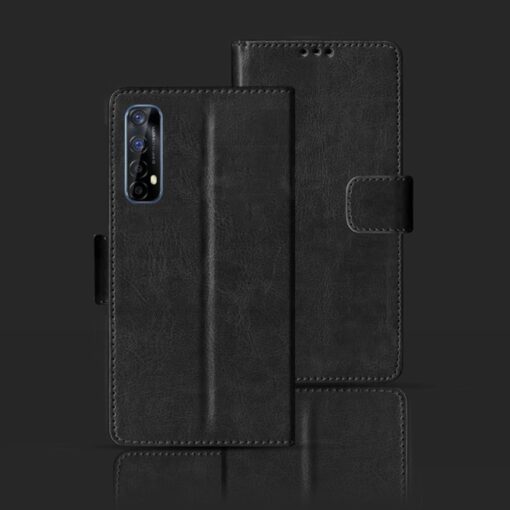 Realme 7 foloding cover | RMX2151 foloding cover | Black