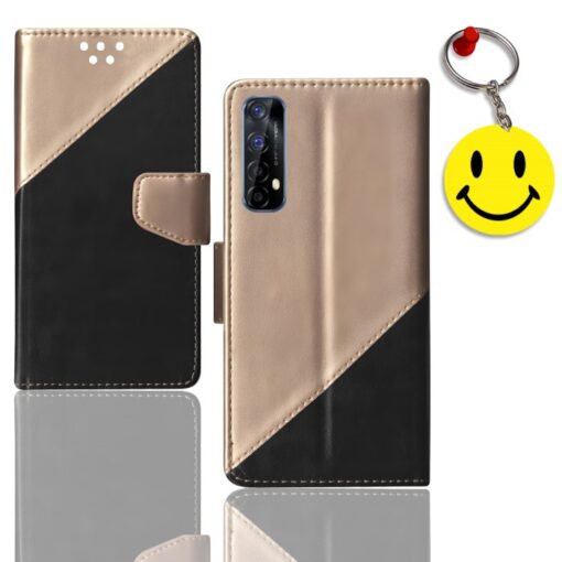 Realme 7 folding cover | RMX2151 folding cover | Free Smiley Keychain | ND_10