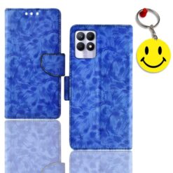 Realme 8i phone flip cover | Realme RMX3151 phone flip cover | Free Smiley Keychain | ND_07