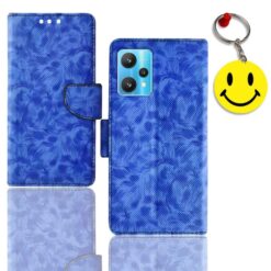 Realme 9 Pro phone flip cover | RMX3471 phone flip cover | Free Smiley Keychain | ND_07