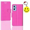 Realme 9i flip cover for girl | Realme RMX3612 flip cover for girl | Free Smiley Keychain | ND_12