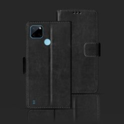 Realme C21y foloding cover | RMX3261 foloding cover | Black