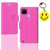 Realme C21y flip cover for girl | RMX3261 flip cover for girl | Free Smiley Keychain | ND_12