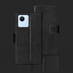 Realme C30s foloding cover | RMX3690 foloding cover | Black
