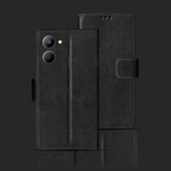 Realme C33 foloding cover | RMX3624 foloding cover | Black