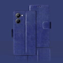 Realme C33 Pouch cover | RMX3624 Pouch cover | Blue