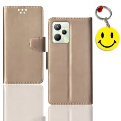 Realme C35 pouch cover | RMX3511 pouch cover | Free Smiley Keychain | ND_11