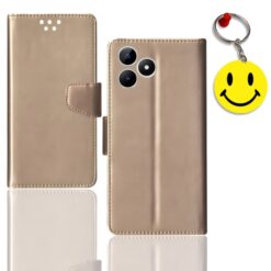 Realme C53 pouch cover | RMX3760 pouch cover | Free Smiley Keychain | ND_11