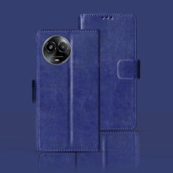 Realme C67 5G Pouch cover | RMX3782 Pouch cover | Blue