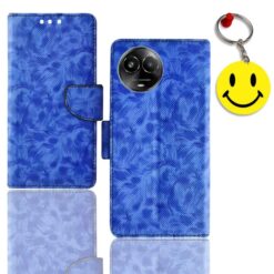 Realme C67 5G phone flip cover | RMX3782 phone flip cover | Free Smiley Keychain | ND_07