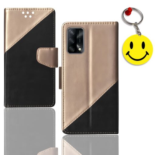 Realme F19 folding cover | CPH2219 folding cover | Free Smiley Keychain | ND_10