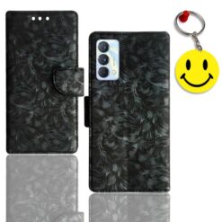 Realme GT Master flip cover | Realme RMX3363 flip cover | Free Smiley Keychain | ND_08