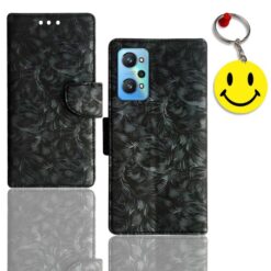 Realme GT Neo 2 flip cover | RMX3370 flip cover | Free Smiley Keychain | ND_08