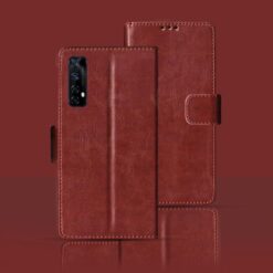 Realme Narzo 20 Pro flip cover | RMX2161 flip cover | Brown
