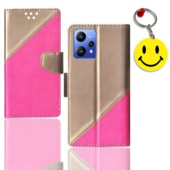 Realme Narzo 50 Pro 5G flip case | RMX3395 flip case | Free Smiley Keychain | ND_09