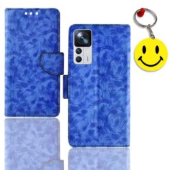 Redmi 12T phone flip cover | 22071212AG phone flip cover | Free Smiley Keychain | ND_07