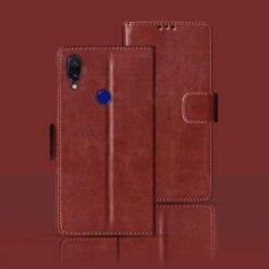 Redmi 7 flip cover | M1810F6LG flip cover | Brown