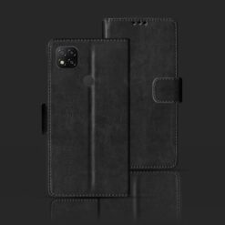 Redmi 9 foloding cover | M2006C3MII foloding cover | Black