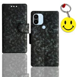 Redmi A1 Plus flip cover | 220733SFG flip cover | Free Smiley Keychain | ND_08