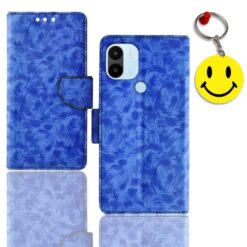 Redmi A1 Plus phone flip cover | 220733SFG phone flip cover | Free Smiley Keychain | ND_07