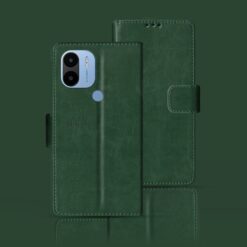 Redmi A2 Plus flip case | 23028RNCAI flip case | Green