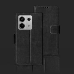 Redmi Note 13 5G foloding cover | 2312DRAABI foloding cover | Black