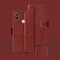 Redmi Note 6 Pro flip cover | M1806E7TG flip cover | Brown