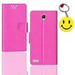 Redmi Note Prime flip cover for girl | Note Prime flip cover for girl | Free Smiley Keychain | ND_12