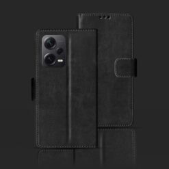 Redmi note 12 Pro Plus foloding cover | 22101316UCP foloding cover | Black