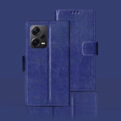 Redmi note 12 Pro Plus Pouch cover | 22101316UCP Pouch cover | Blue