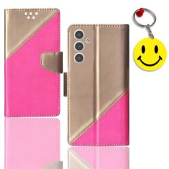 SAMSUNG A34 5G flip case | SM-A346E flip case | Free Smiley Keychain | ND_09