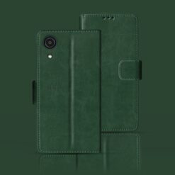 Samsung A03 Core flip case | SM-A032F flip case | Green