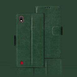 Samsung A10 flip case | SM-A105F flip case | Green