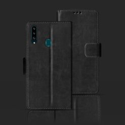 Samsung A20s foloding cover | SM-A207F foloding cover | Black
