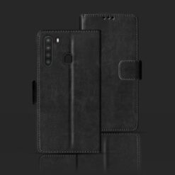 Samsung A21 foloding cover | SM-A215U foloding cover | Black