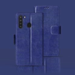 Samsung A21 Pouch cover | SM-A215U Pouch cover | Blue