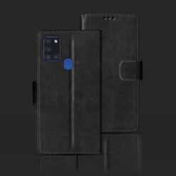 Samsung A21s foloding cover | SM-A217F foloding cover | Black