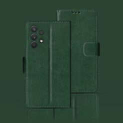 Samsung A32 5G flip case | SM-A326B flip case | Green