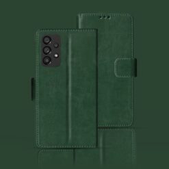 Samsung A53 5G flip case | SM-A536B flip case | Green