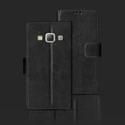 Samsung A7 foloding cover | SM-A700F foloding cover | Black