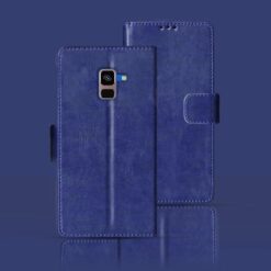 Samsung A8 Plus Pouch cover | SM-A730F Pouch cover | Blue
