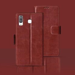 Samsung A8 Star flip cover | SM-G885F flip cover | Brown