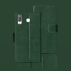 Samsung A8 Star flip case | SM-G885F flip case | Green