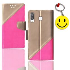 Samsung A8 Star flip case | SM-G885F flip case | Free Smiley Keychain | ND_09