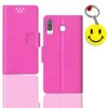 Samsung A8 Star flip cover for girl | SM-G885F flip cover for girl | Free Smiley Keychain | ND_12