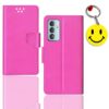 Samsung F23 5G flip cover for girl | SM-E236BLBHINS flip cover for girl | Free Smiley Keychain | ND_12