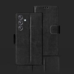 Samsung F34 5G foloding cover | SM-E346BLVDINS foloding cover | Black