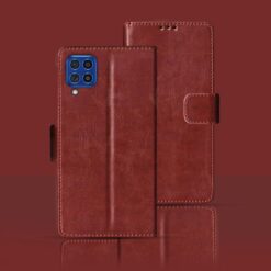 Samsung F62 flip cover | SM-E625F flip cover | Brown