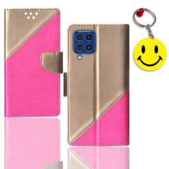 Samsung F62 flip case | SM-E625F flip case | Free Smiley Keychain | ND_09